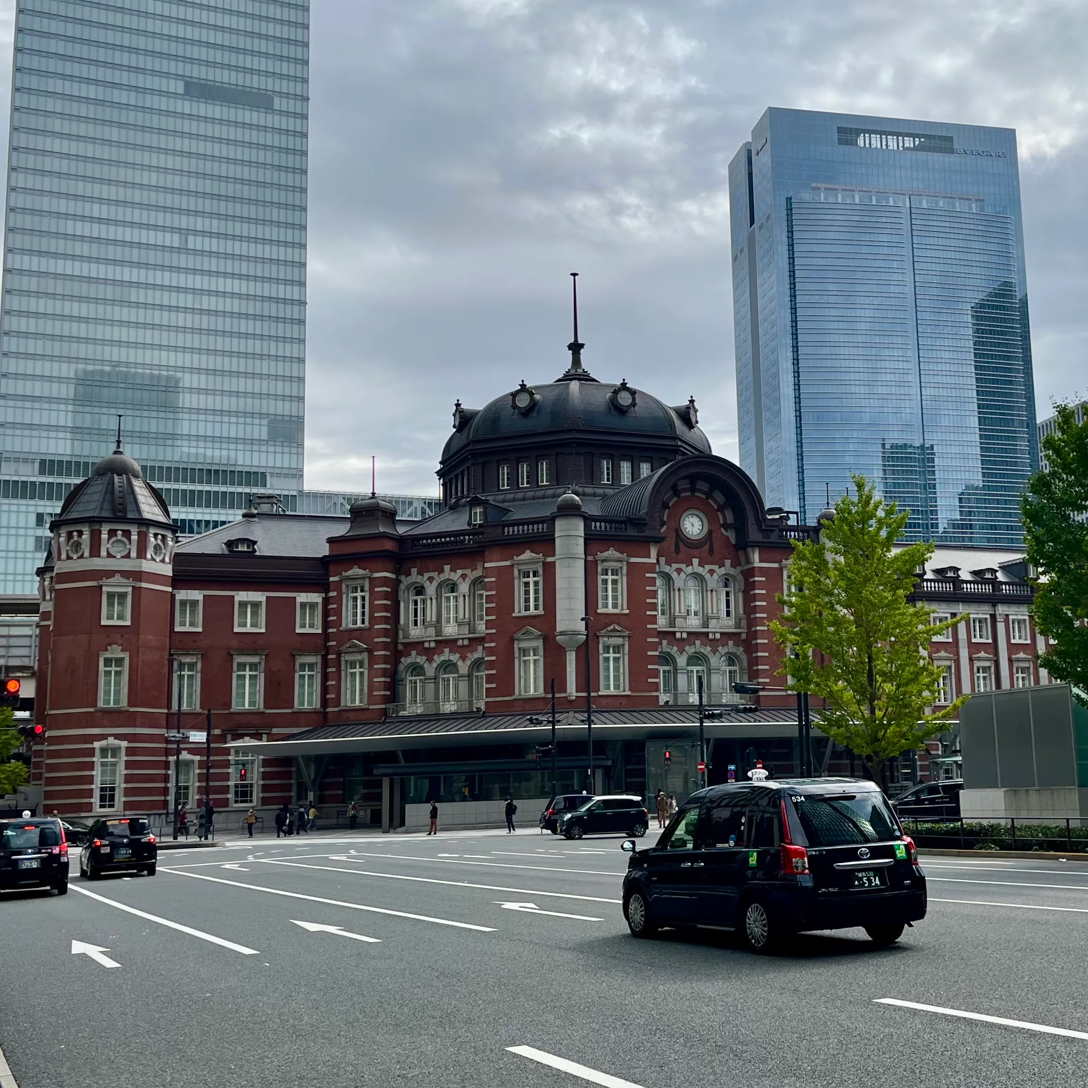 The exterior of Tōkyō Station