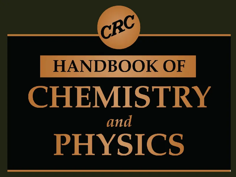The cover of the CRC Handbook of Chemistry and Physics.